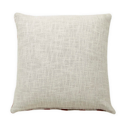 Checkered Block Printed Pillow