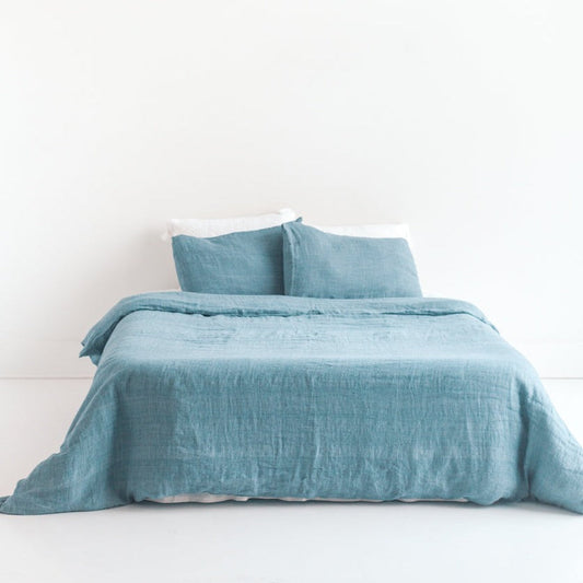 Linen Duvet Cover Set - Soft and Stylish Bedding for a Cozy Bedroom