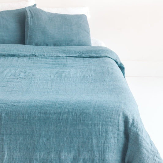 Linen Duvet Cover Set - Soft and Stylish Bedding for a Cozy Bedroom