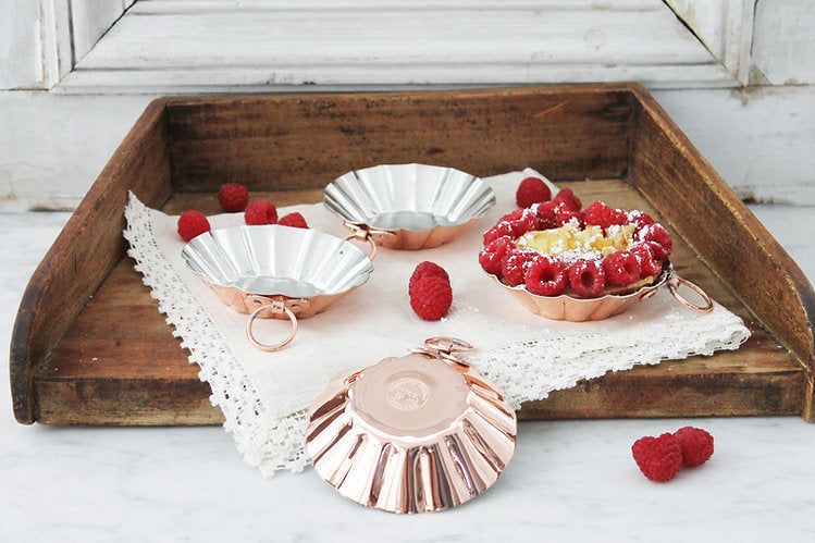 CMK French and Vintage Inspired Bakeware, Tartlet Moulds, Mixing Bowls, and Measuring Cups