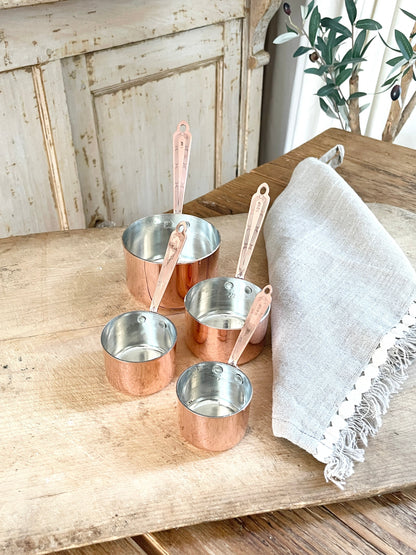 CMK French and Vintage Inspired Bakeware, Tartlet Moulds, Mixing Bowls, and Measuring Cups