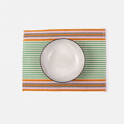 S/4 Handwoven Placemats - Bahari, Upendo, and Maua Designs