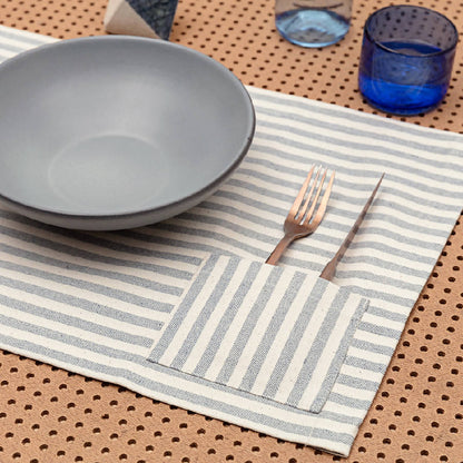 Placemats With Pocket - Set Of 4