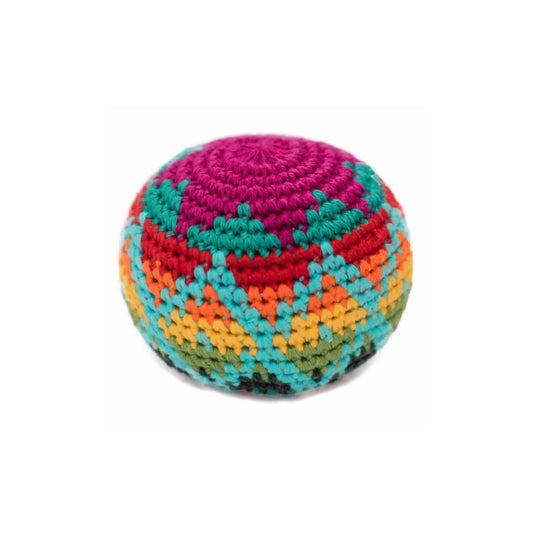 Colorful Soccer Ball Hacky Sack - Fun and Engaging Outdoor Play Toy