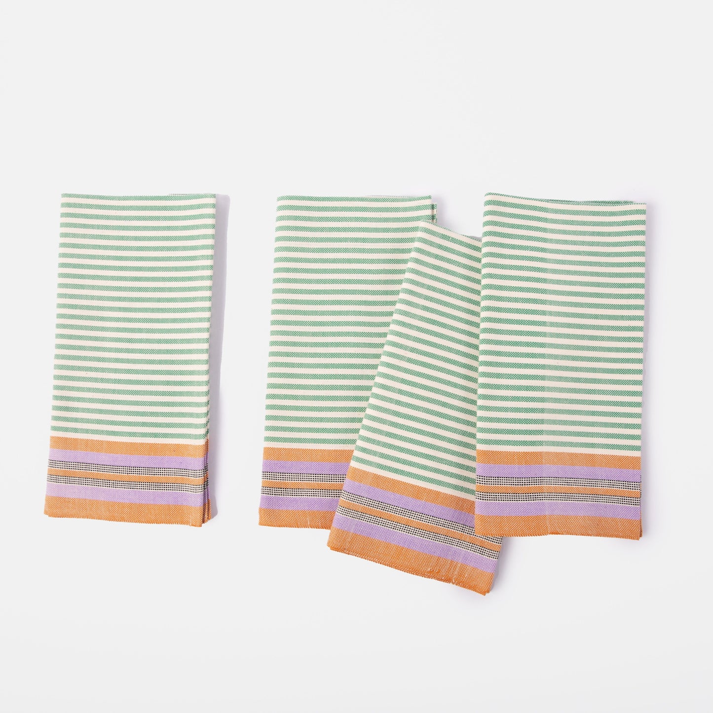 S/4 Handwoven Napkins - Bahari and Maua Collection