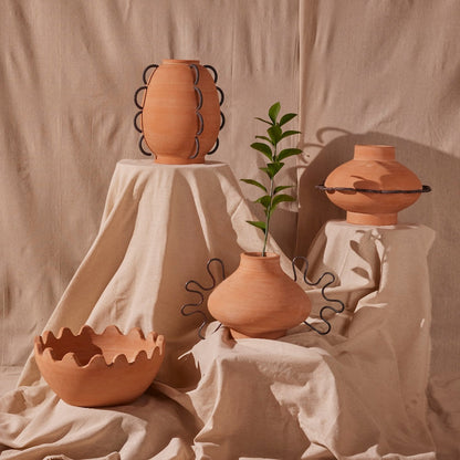 Terracotta Vessel Collection: Amanda, Eli, Ella, Elliot, Ines, Nada