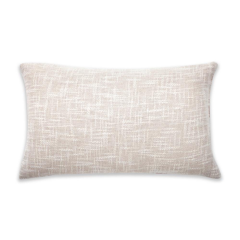 Checkered Block Printed Pillow