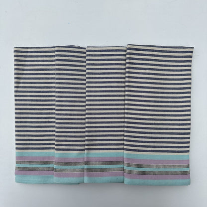 S/4 Handwoven Napkins - Bahari and Maua Collection