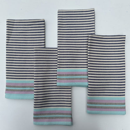 S/4 Handwoven Napkins - Bahari and Maua Collection