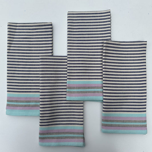 S/4 Handwoven Napkins - Bahari and Maua Collection