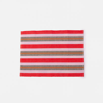 S/4 Handwoven Placemats - Bahari, Upendo, and Maua Designs