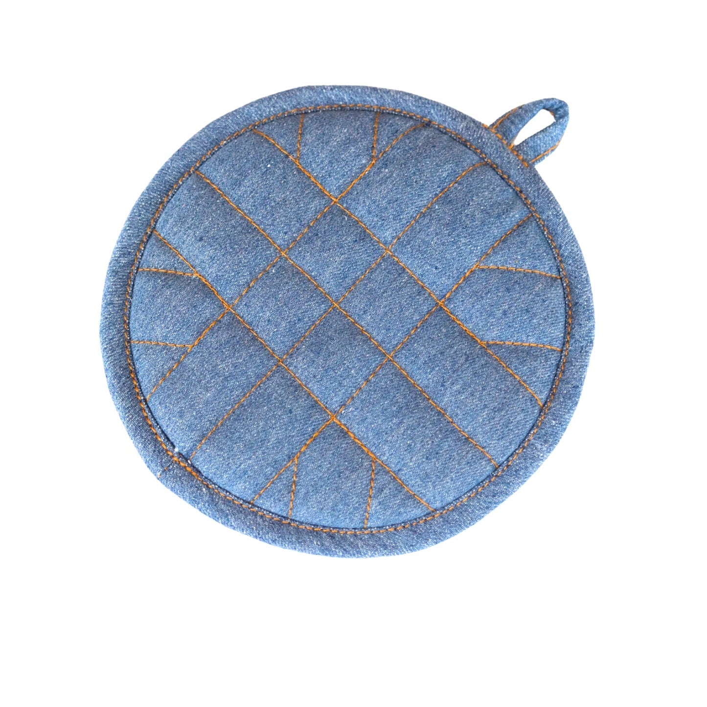 Skillet Handle Holders and Stylish Cotton and Denim Pot Holders in Various Designs