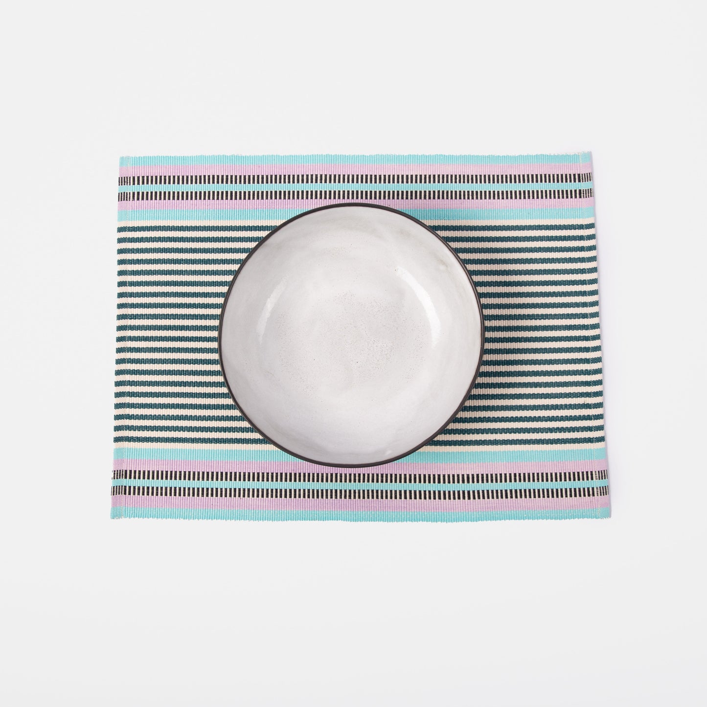 S/4 Handwoven Placemats - Bahari, Upendo, and Maua Designs