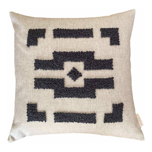 Punch Needle Ndebele Pillow - Pattern 3