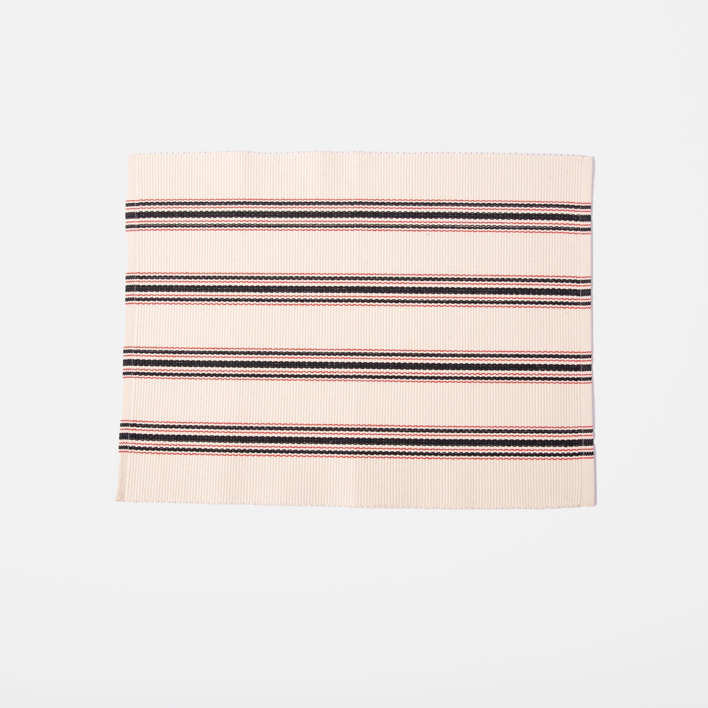 Mistari Placemats, Napkins, and Striped Tea Towel Set