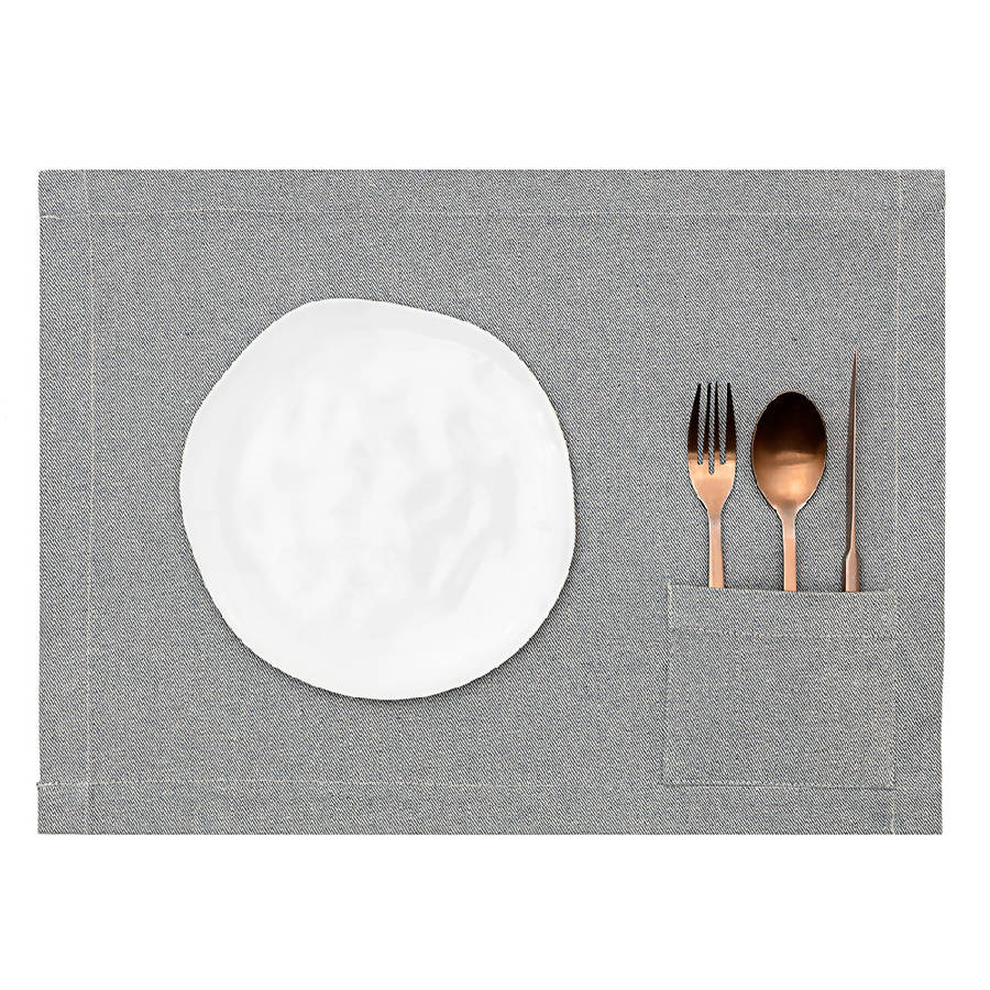 Placemats With Pocket - Set Of 4